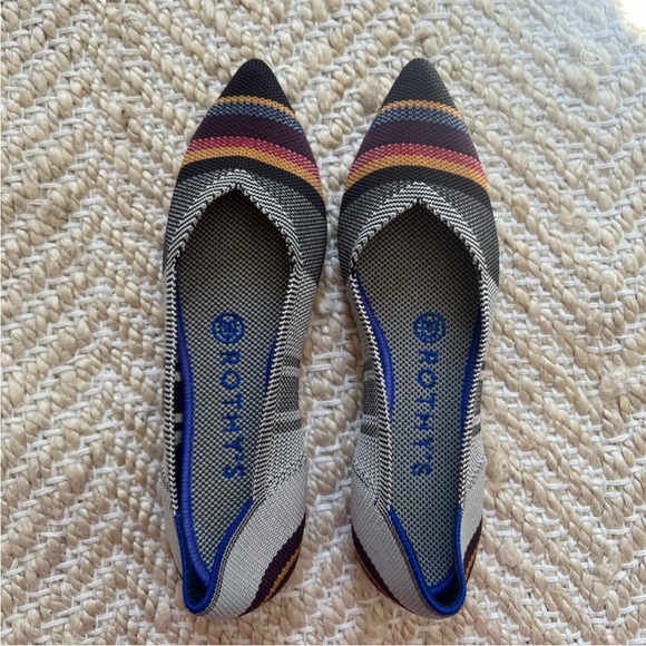 Rothy’s The Point Inverse Stripe - Picture 2 of 6